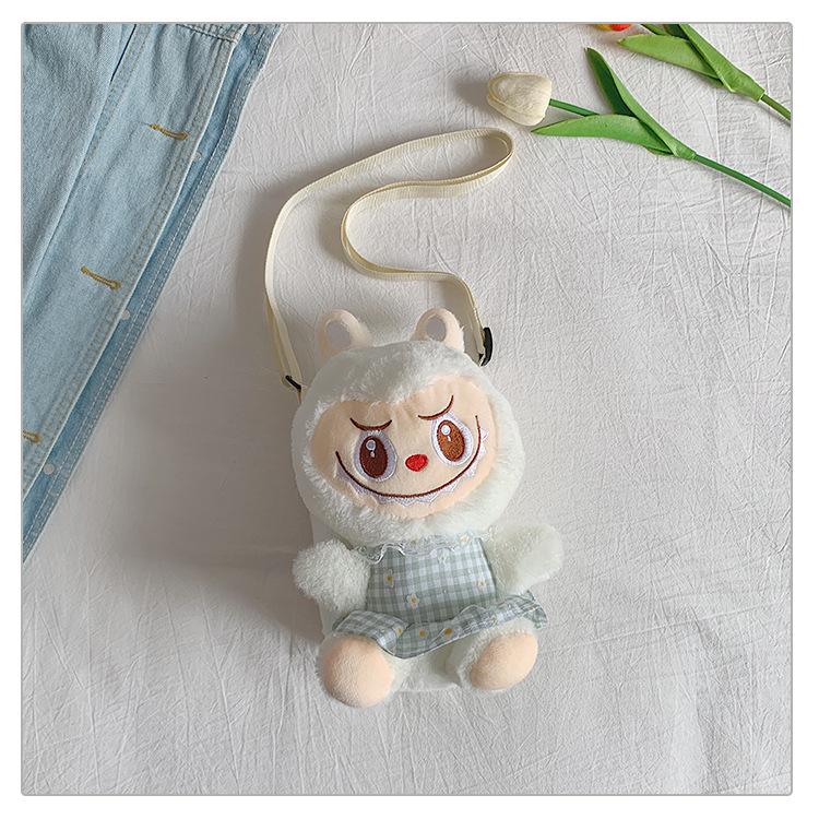 Bubble Rabbit Plush Cartoon Backpack - Cute Crossbody Gift for Girls