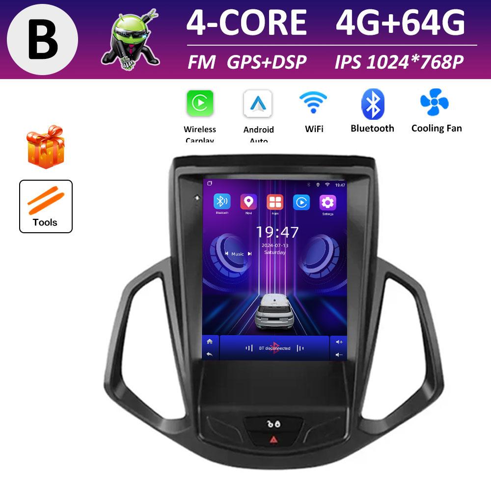 Autoradio GPS Navigation for Ford EcoSport 2013 2014 2015 2016 - 2017 Car Multimedia Video Radio Player Android OS WIFI No 2 Din