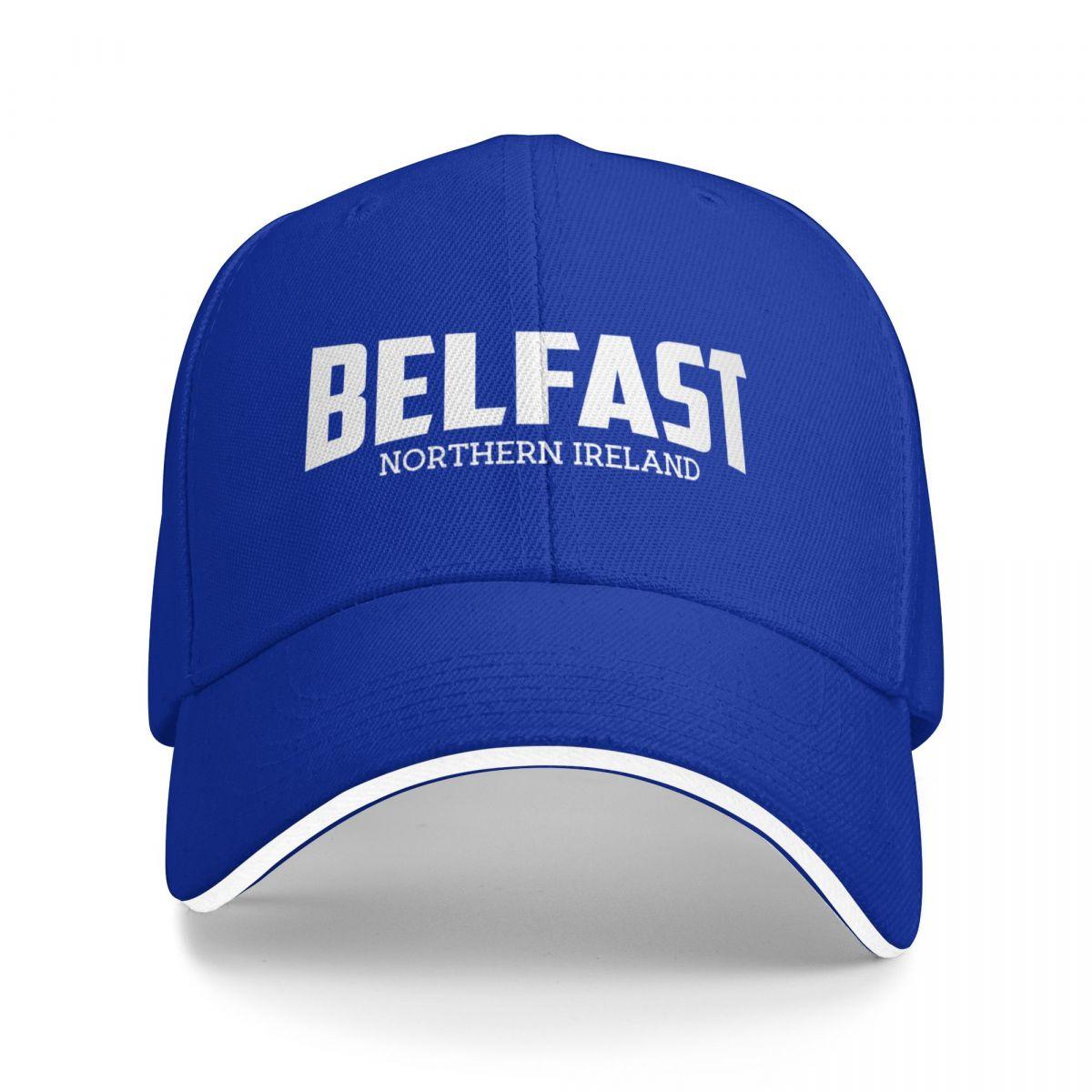 Belfast Northern Ireland Baseball Cap Male Hat Hat   Sun  For Children Mens Tennis Women S