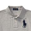 Polo Ralph Lauren Kids SS22 Logo Digital Embroidery Cotton Short Sleeve Polo Shirt Kids tops Gray CWPOKNIYN820131-050