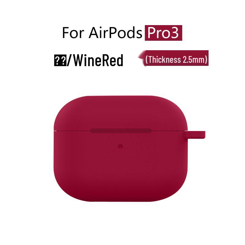 Compatible with Apple AirPods Pro 3 Silicone Protective Case, Bluetooth Earphone Cover