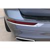 For Volvo XC60 2018- Chrome Rear Bumper Fog Light Lamp Eyelid Cover Trim 2pc