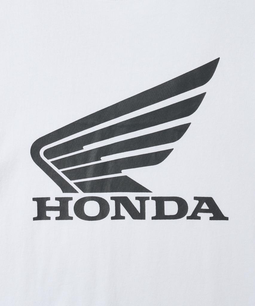 PHYPS MOTORCYCLE Wing Collect Logo Short Sleeve White