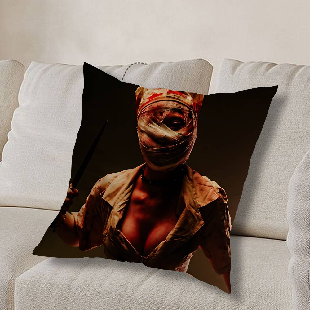 Crazy Silent Hill Mi piace Federa Federa Soggiorno Cuscino per Divano Copricuscino Adatto per Casa Camera da Letto Decorazione Stanza