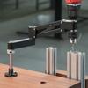 High Precisions Safe Machined Aluminum Alloy Tapping Arm Support Bracket For Hand Drills Easy Installation Light Duty