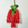12pcs Long Branches Simulated Wisteria Hanging Trailing Flower String Silk Flower  Garland Display