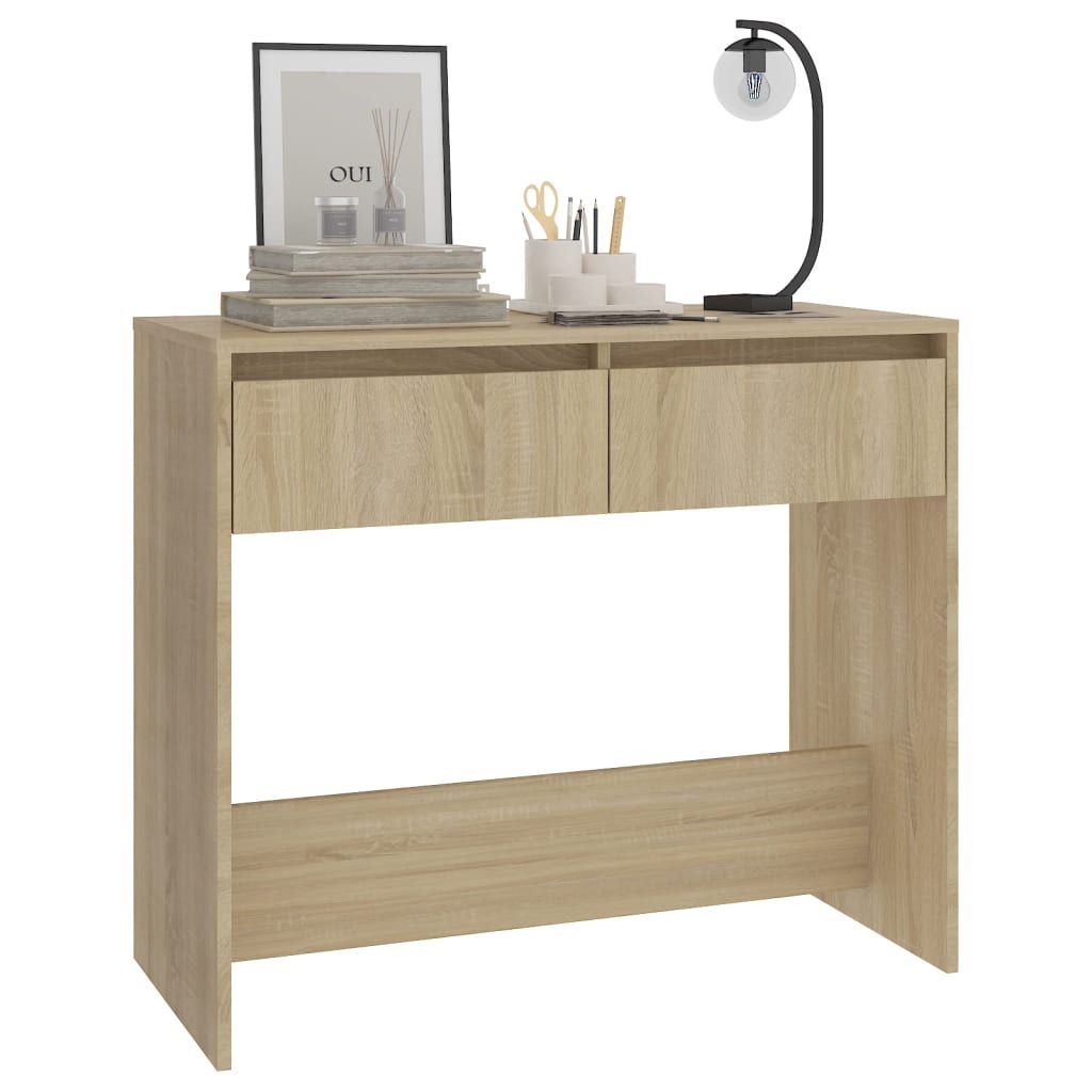 Vidaxl Stolik Konsolowy, Dąb Sonoma, 89X41X76,5 Cm