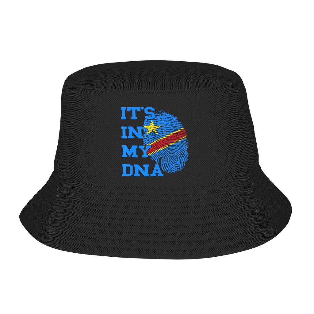 Republic Of Congo Congolese Flag Bucket Hats for Women Unisex Travel Bob Hats for Vacation Caps