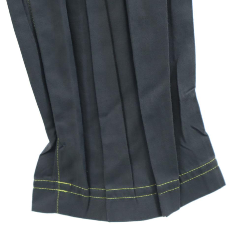 ISSEY MIYAKE made in Japan Pleated processing Long pants S Charcoal gray Men's Used