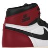 Zapatillas para hombre Air Jordan 1 Retro High OG Black Toe Reimagined Rojo Varsity-Red Blanco DZ5485-106
