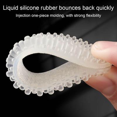 Yousheng 1 Par de Pegatinas de Silicona para Talón Inserciones Antideslizantes Agarraderas para Talón Almohadillas Cojines Protector para Cuidado del Pie para Zapatos Botas Zapatos Planos