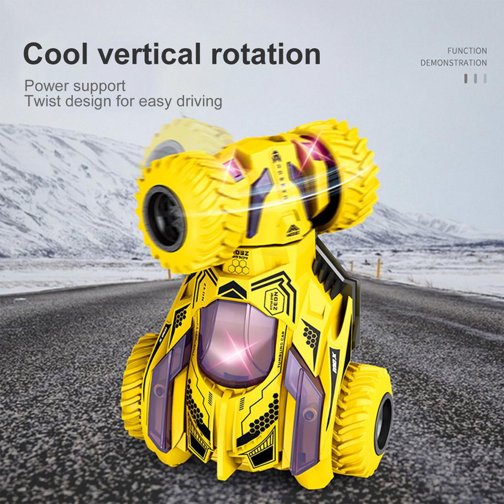 Kinder Doppelseite Allradantrieb Trägheit Stunt-Autos für Jungen Auto Spielzeug Modell 360 Rotation Geländewagen Kinder Spielzeug Geschenk