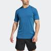 Adidas Designed for Training AEROREADY HIIT Color-Shift Training Tee Lucid Blue/Pulse Mint Men Streetwear HS7461