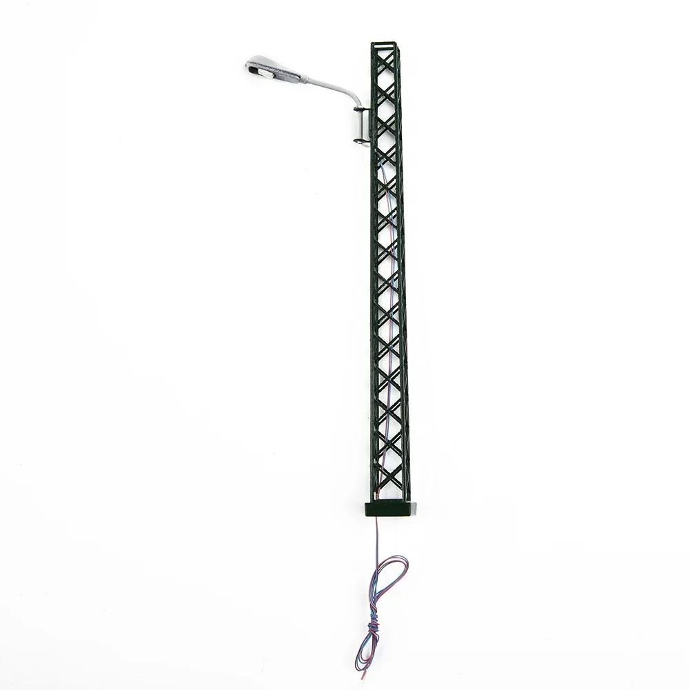 Model Railway Lights Lamp 5Pieces Gauge H0 Light LED Lattice Mast Light Layout LED Lamp High Quality Brand New