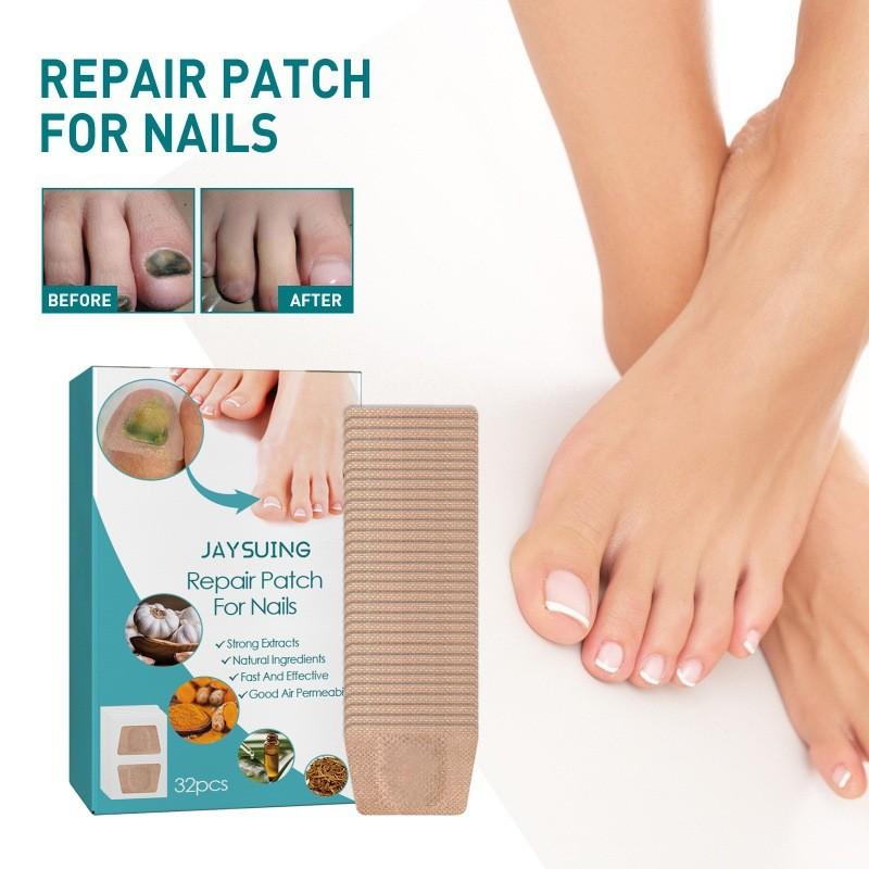 Jaysuing Nährende Nagelreparatur-Pflaster für starke und gesunde Nägel mit Weichgel-Formel