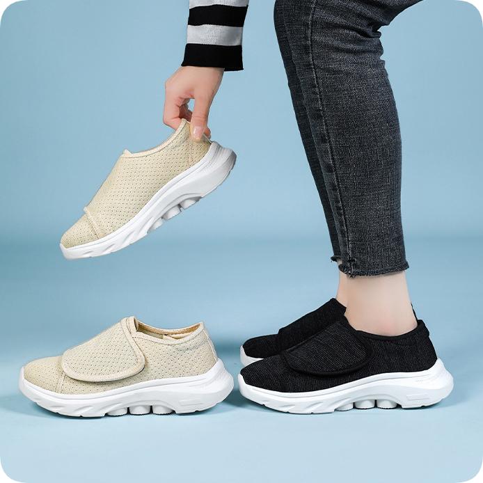 Shoes Women's Autumn Shoes Women's Velcro Comfortable Shoes Breathable Casual Shoes Women