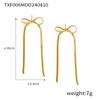 Meier Bowearring Bowknot Jewelry - Niche Metal, Instagram-style Design Jewelry Set