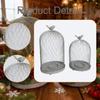 2 Pieces Metal Candle Holder Vintage Versatile Home Decor Candles Stand Candlestick for Fireplace