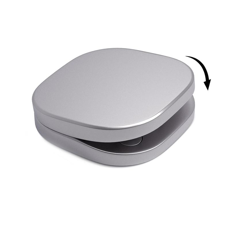 Magnetic Haptic Clicker Seesaw Metal Push Card Fidget Slider Stress Relief Decompression Toy Juguetes Antiestrs Para Adulltos