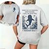 T-shirt Requin-Baleine Chrétien Isaïe 432 Verset Biblique Océan Foi T-shirt Cadeau Chrétien Vêtements Femmes Unisexe Mode Hauts en Coton