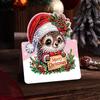 6 Pcs DIY Rhinestone Painting Birthday Gnome Greeting Card Kit 5D Rhinestone Art Birthday Cards for Adults Kids Anniversary Holiday Gifts