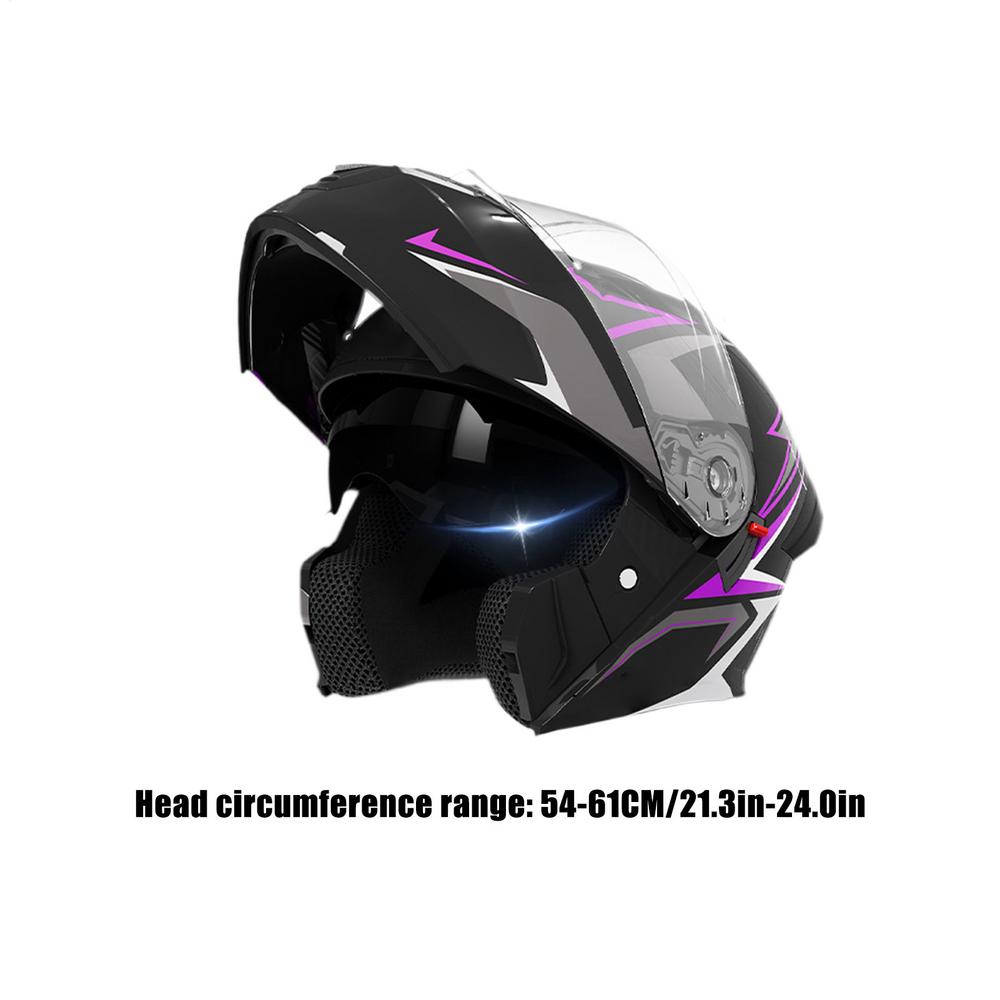 Motorcycle Helmets Full Face Motorcycle Helmet Double Visor Protective Gear Headgear For Racing Street Riding Sportbike Women