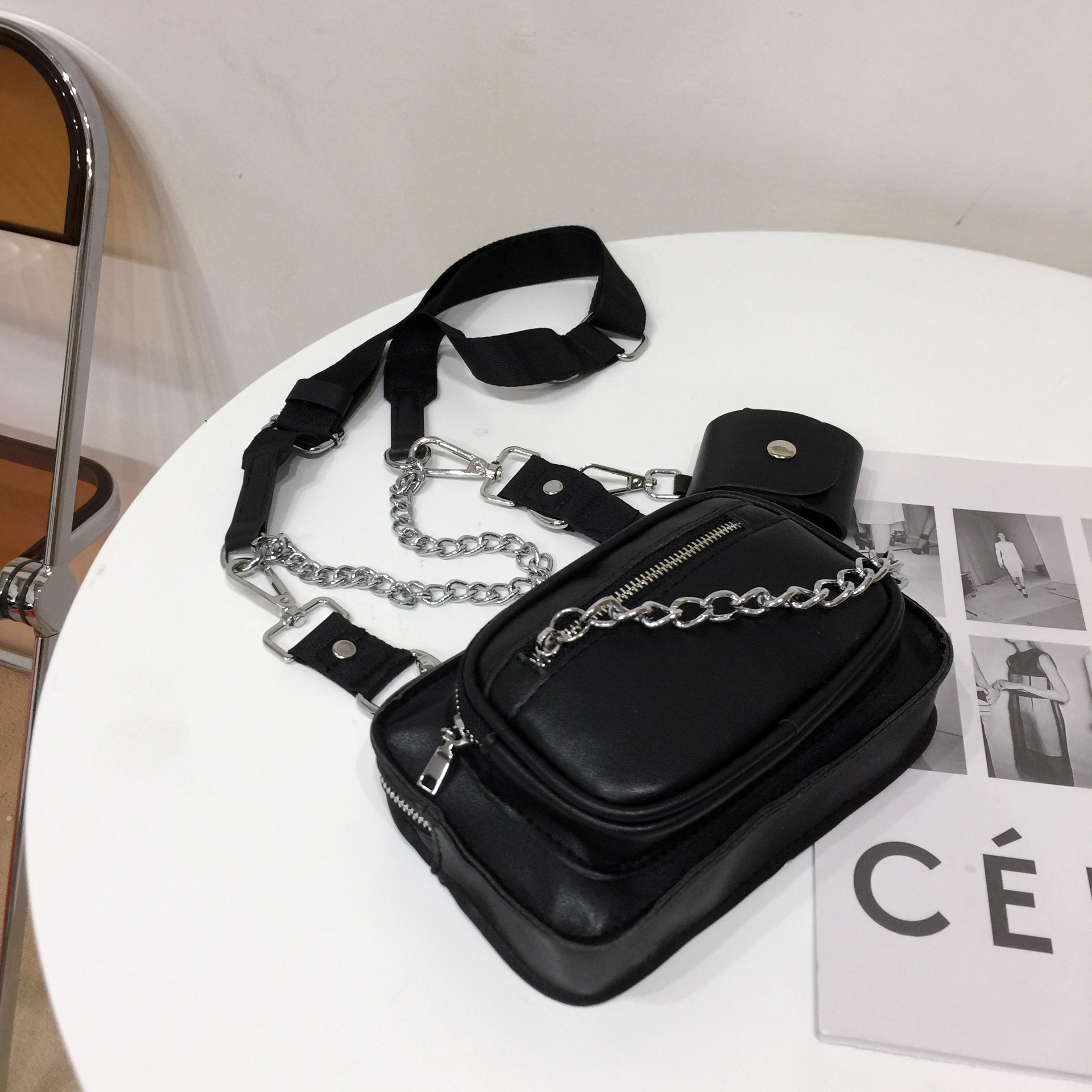 

Чистый цвет одно плечо женская сумка цепочка сумка-мессенджер маленькая квадратная сумка может вместить машину Mini(Max Length<20cm)