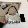 Ladies' Small Handbag, New Sequined Material Bag, Shiny Trendy Street Fashion Tote