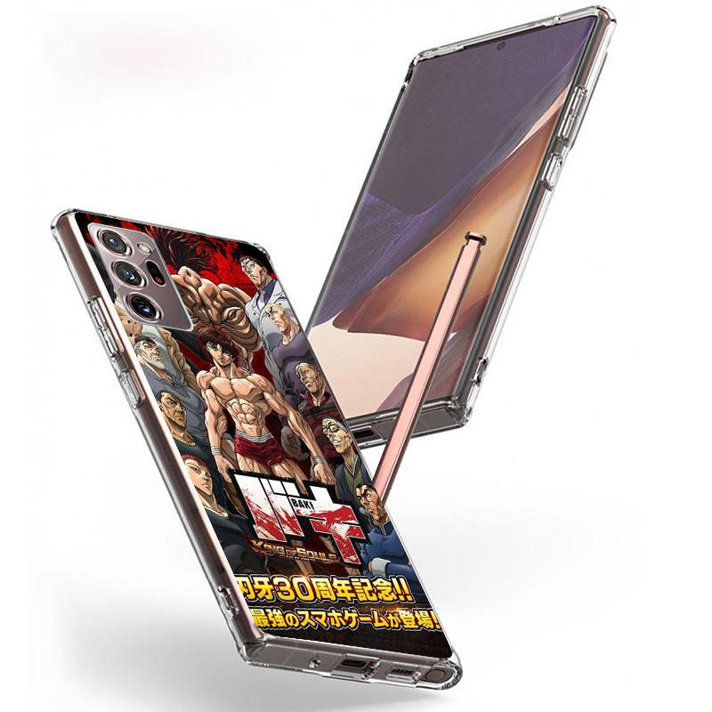 Baki the Grappler Original Anime Phone Case For Samsung Galaxy S26 S25 Edge S24 S23 FE S22 Ultra S21 Plus S20 + Fundas Cover Coq