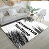 Juventus Customize Your Name Area Rug Suitable for Study Room Playrooms Bedrooms Hallway Antislip Carpet Decorate Offices Wedding Party Gift