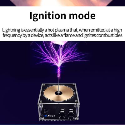 BT Versiyonu Çok Fonksiyonlu Elektronik Cep Telefonu Müzik Tesla Bobini Modülü Yapay Yıldırımlar