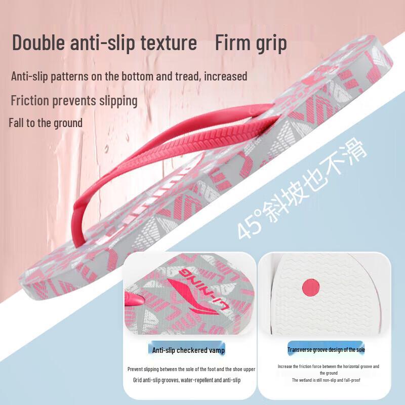 Li-Ning Women's Flip-Flop Sport Sandals