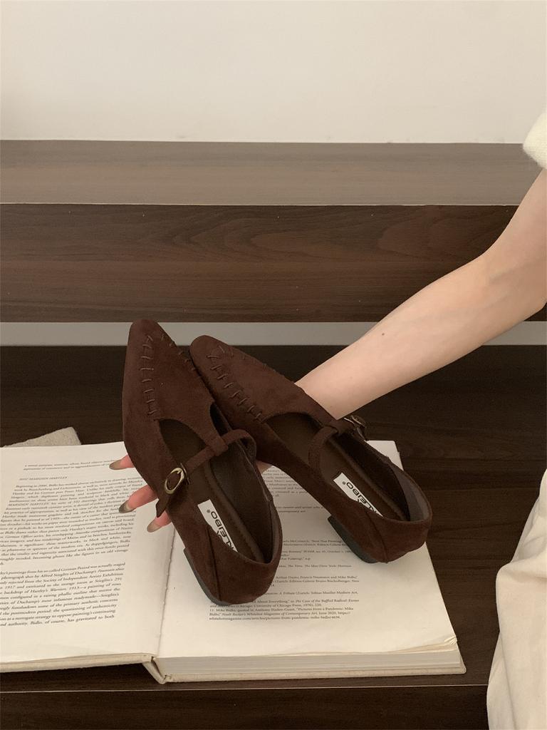 Retro leopard print design sense niche evening single shoes women's 2025 spring and autumn new with skirt British Mary Jane shoes