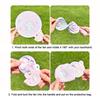 4Pcs Cute Foldable Round Fans Mini Cool Fan Portable Hand Fan  Kids Gift