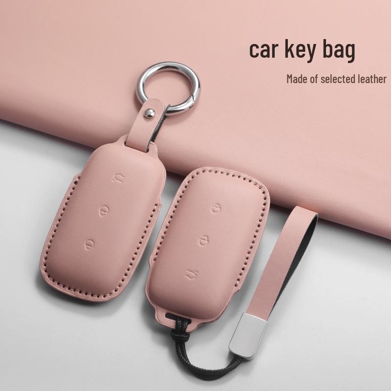 Geely Galaxy L7/L6/Max Starship E8 Premium Three-Color PU Key Case for Men & Women