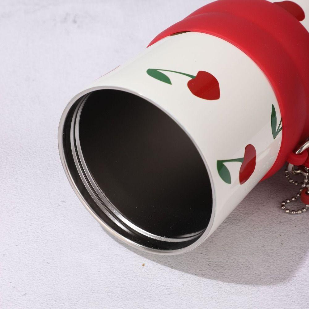 Fashion Vacuum Thermos Cup Star Flower Print Water Bottle Drinkware Insulation Cup  Gift
