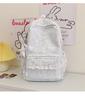 Schoolbag summer refreshing sea salt bubble milk blue schoolbag Japanese girl gentle atmosphere student party class small backpack