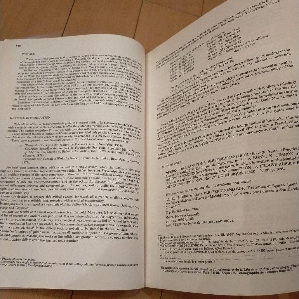 [USED] Sheet Music - Sor Fernando Sor Guitar Works Vol.9 Classical Guitar