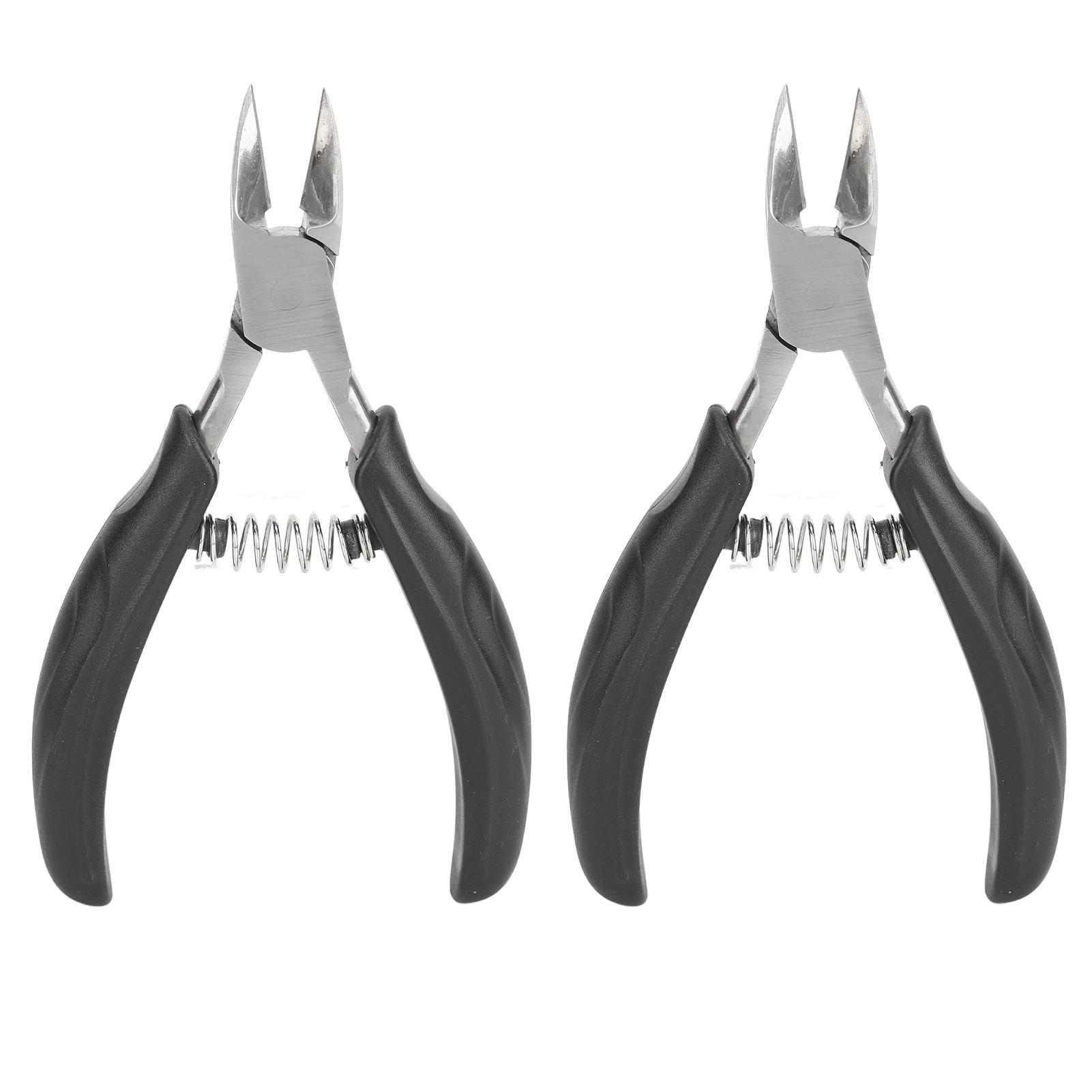 

Профессиональные кусачки для ногтей, предотвращающие скольжение, пружинная конструкция, триммер для ногтей на ногах для толстых вросших ногтей