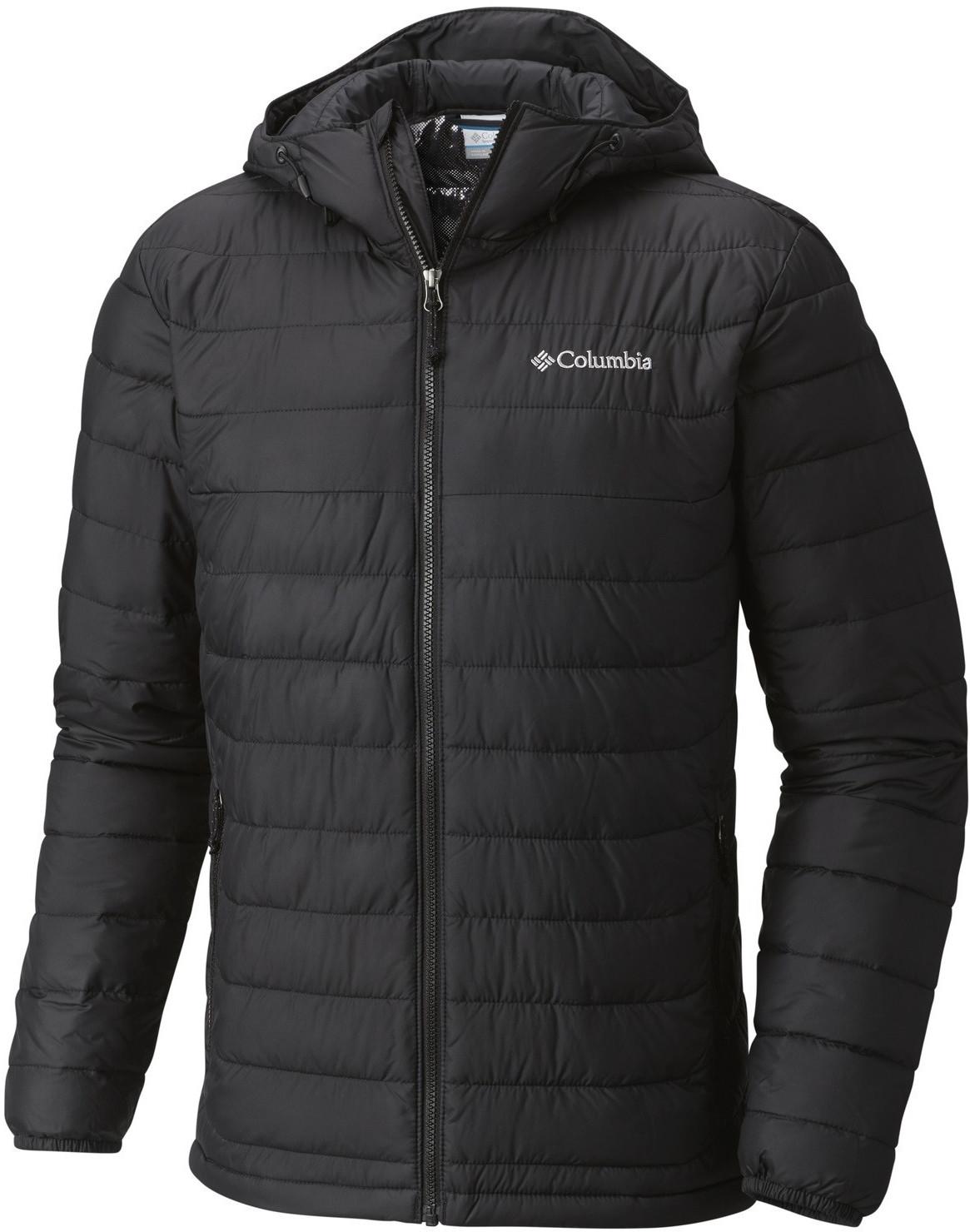 

Куртка Columbia Powder Lite Hooded Jacket черная schwarz
