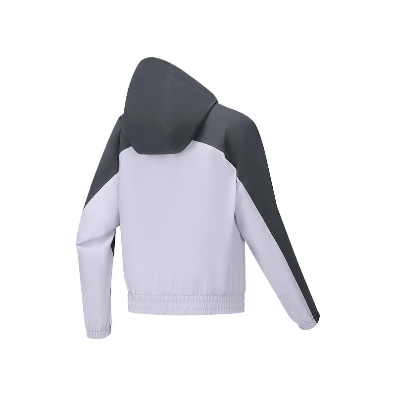 Skechers Soft Comfortable Fashionable Solid Color Brand Logo Hooded Jacket Women Jackets Valley-Purple P225W106-04PG