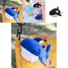 Cute Shark Blue Whale Orcinus Orca Plush Doll Pendant Wallet For Kids And Collectors