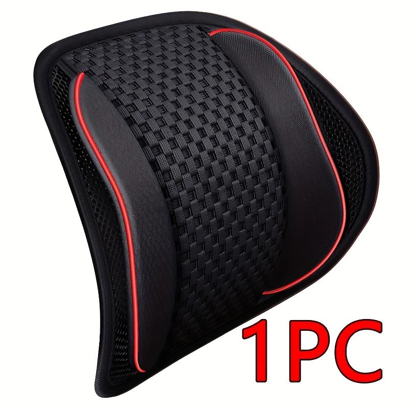 

Breathable Lumbar Pillow - Mesh Back Cushion for Lumbar Support. Ideal for Car Seats & Office Chairs During for Long Drives Or Work Sessions чёрный