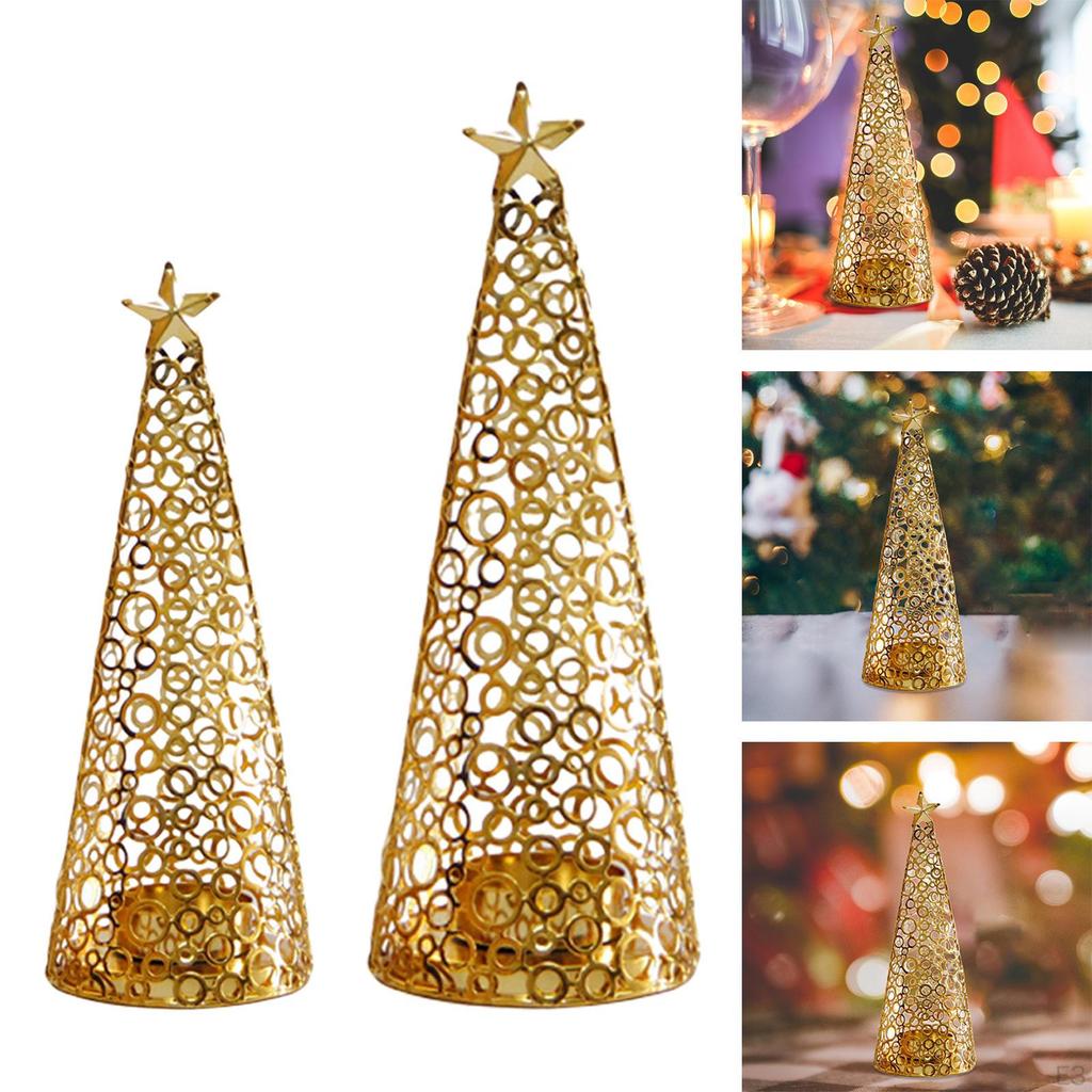 Light Holder Candlestick Votive Candle Table Centerpieces for Wedding Holiday Party