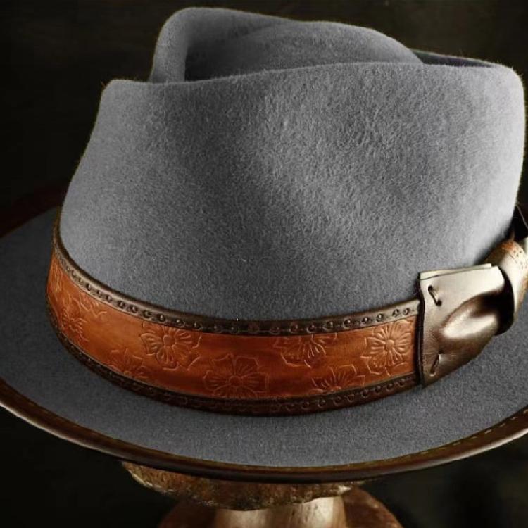 Vintage Boater Hat Fedora Top Hat Prom Costume for Outdoor Gatherings Activities