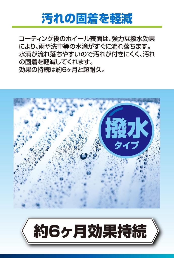 Carmate C161 Agent pour Jantes de Voiture, Résurrection, Ultra Durable, Hydrofuge, Purple Magic Premium Wheel