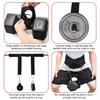 Dumbbell Barbell Rope Handle Strap Rope 150lbs Bearings Load Hanging T-bar Strap