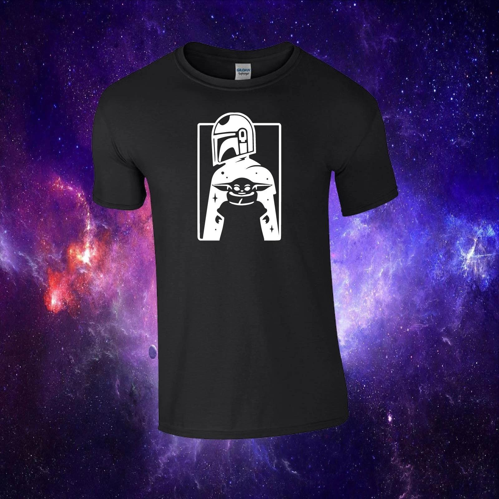 The Mandalorian Baby Yoda Grogu Star Wars Inspired Kids/Adults Top T-shirt Tee 2XL