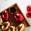 Aluminiumlegierung Eiförmiger Vorratstank Mini Tragbare Teekanne Dichtung Metall Goldene Eier Vorratstank Kreative Geschenke Aufbewahrungszubehör
