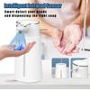 400ml Automatic Foaming Soap Dispenser 2-Level Adjustable Touchless Soap Dispenser Electric Rechargeable Foam Hand Soap Dispenser for Bathroom Kitchen